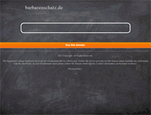 Tablet Screenshot of barbarenschatz.de